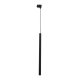 Lampa szynowa TRACER FERRO Czarna – aluminium, rurka, gwint G9