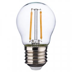 Żarówka kulka LED E27 2W WW P45 CLEAR 3575 TK Lighting