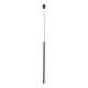 Lampa wisząca FERRO BLACK 750 – aluminiowy tub, gwint G9