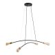 Lampa wisząca HELIX BLACK/GOLD 4602 TK Lighting
