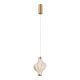 Lampa wisząca LED 8W ELVA BRASS 18212 TK Lighting