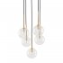 Lampa wisząca NILOS BLACK/GOLD 5943 TK Lighting