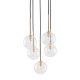 Lampa wisząca NILOS BLACK/GOLD 5943 TK Lighting