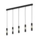 Lampa wisząca VIVIEN BLACK/GOLD 4758 TK Lighting