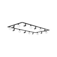 Zestaw jednofazowy z reflektorkami i kulami TRACER SET BLACK 27 10466 TK Lighting