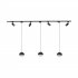 Zestaw jednofazowy z reflektorkami i lampa wiszącymi TRACER SET BONO BLACK 145 10605 TK Lighting