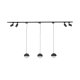 Zestaw jednofazowy z reflektorkami i lampa wiszącymi TRACER SET BONO BLACK 154 10614 TK Lighting