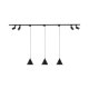 Zestaw jednofazowy z reflektorkami i lampa wiszącymi TRACER SET CONO BLACK 148 10608 TK Lighting