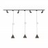 Zestaw jednofazowy z reflektorkami i lampa wiszącymi TRACER SET CONO BROWN 140 10600 TK Lighting