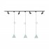 Zestaw jednofazowy z reflektorkami i lampa wiszącymi TRACER SET CONO MINT 143 10603 TK Lighting