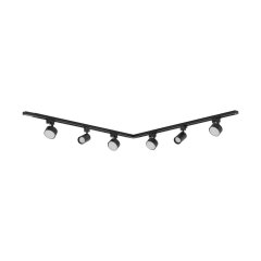 Zestaw jednofazowy z reflektorkami TRACER SET BLACK 35 10474 TK Lighting