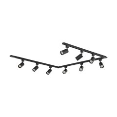 Zestaw jednofazowy z reflektorkami TRACER SET BLACK 39 10478 TK Lighting