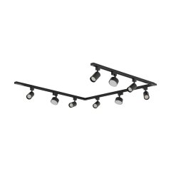 Zestaw jednofazowy z reflektorkami TRACER SET BLACK 49 10488 TK Lighting