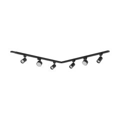 Zestaw jednofazowy z reflektorkami TRACER SET BLACK 51 10490 TK Lighting