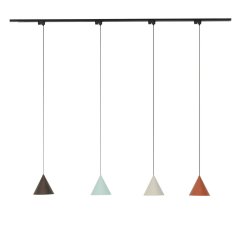 Zestaw jednofazowy z lampami wiszącymi TRACER SET CONO MIX 157 10617 TK Lighting