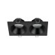Oprawa podwójna wpuszczana oczko PRISMA DUO BLACK 10579 TK Lighting