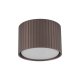 Oprawa natynkowa FERRO BROWN – aluminium, ryflowana, GX53