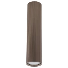 Ryflowana oprawa natynkowa spot TUNE BROWN L 11029 TK Lighting
