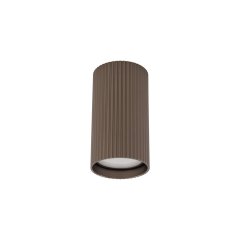 Ryflowana oprawa natynkowa spot TUNE BROWN S 11027 TK Lighting