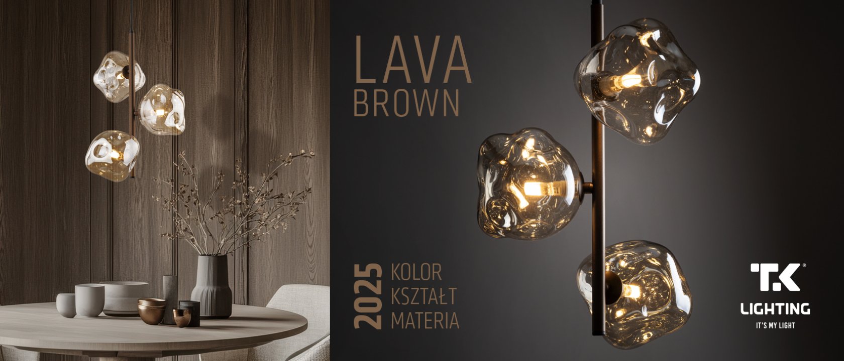 Seria lamp LAVA...