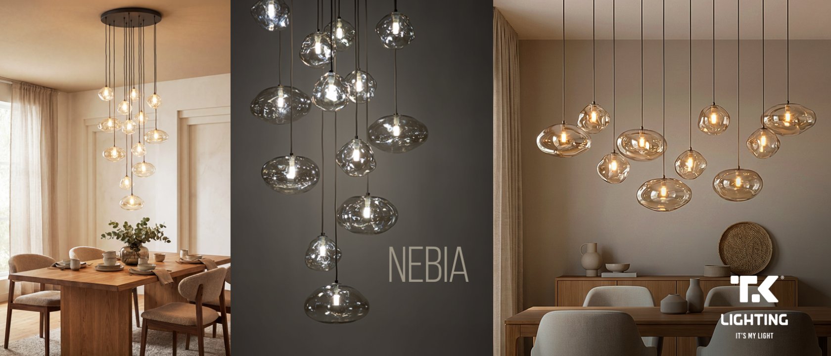Seria lamp NEBIA...