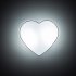 Lampa HEART WHITE białe serce na ścianę lub sufit przyjazna dzieciom TK Lighting