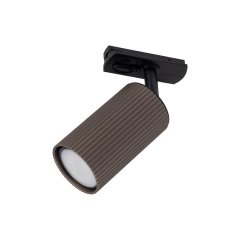 Lampa reflektor spot szynowy jednofazowy ryflowany TRACER TUNE BROWN 1 16145 TK Lighting