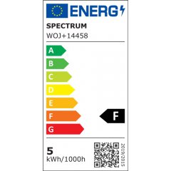 Żarówka LED Świecowa 5W E14 COG WW RetroShine WOJ + 14458 Spectrum